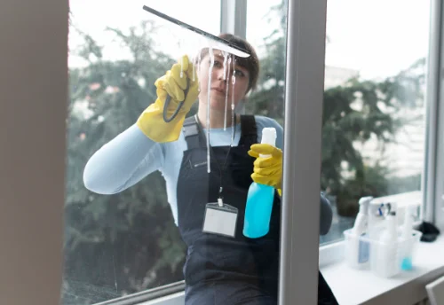 Nettoyage de vitres intérieures et extérieures à Contigny